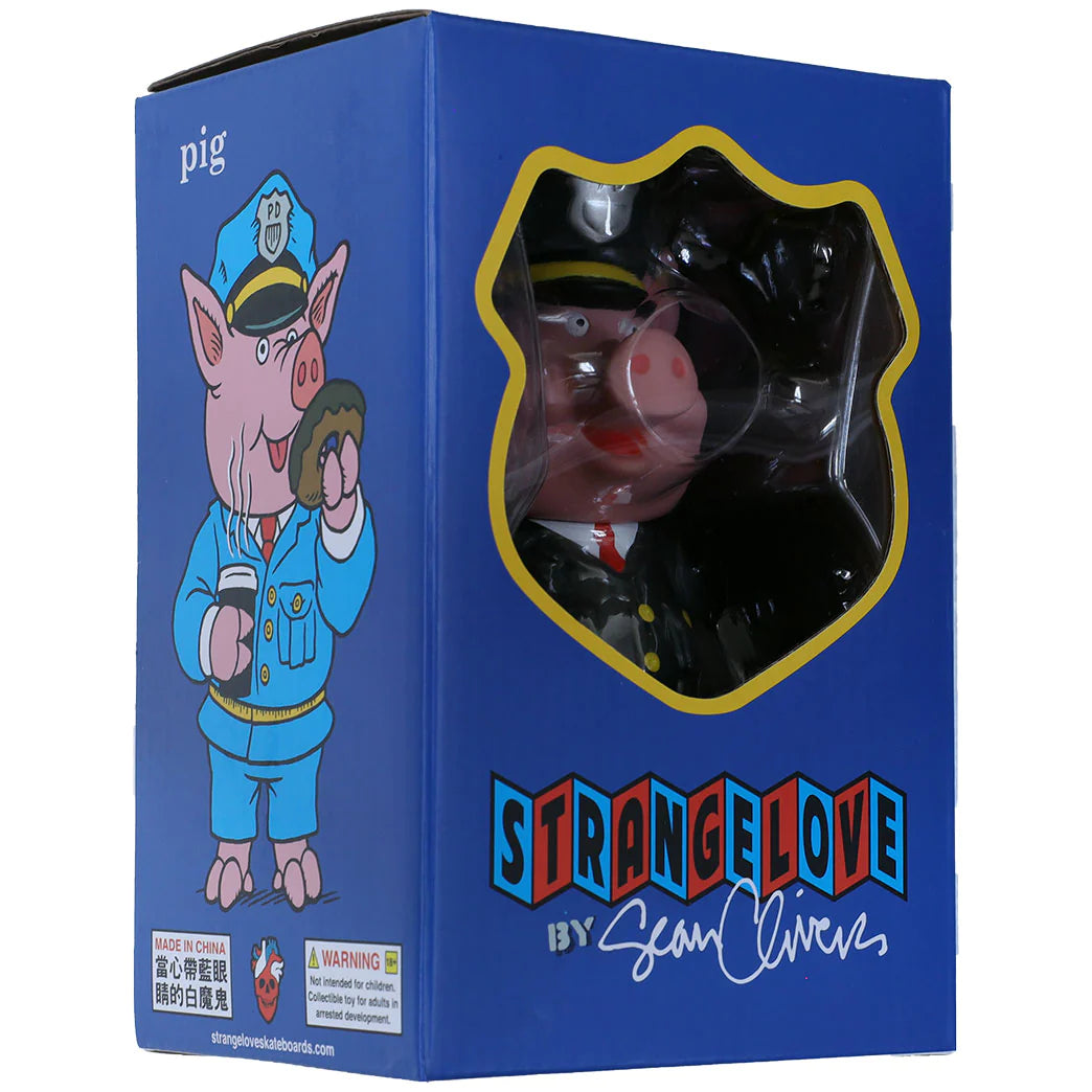 Sargeant Pig And Baton Vinyl Toy