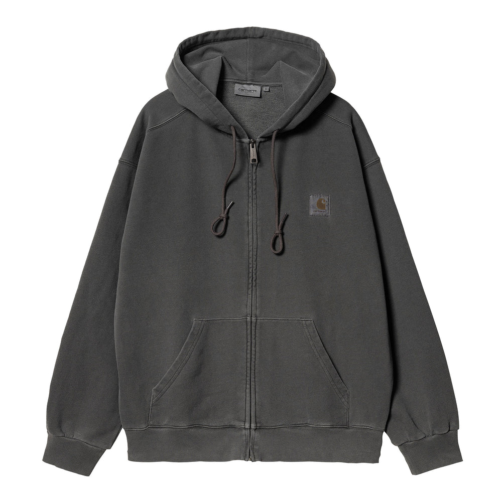 Nelson Hooded Jacket Charcoal