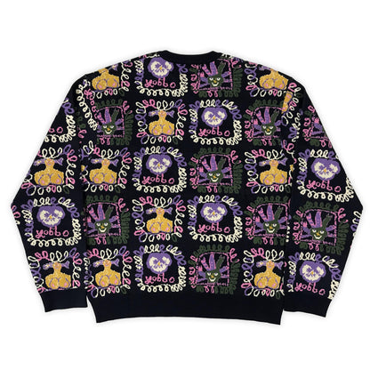 Faces Knit Sweater