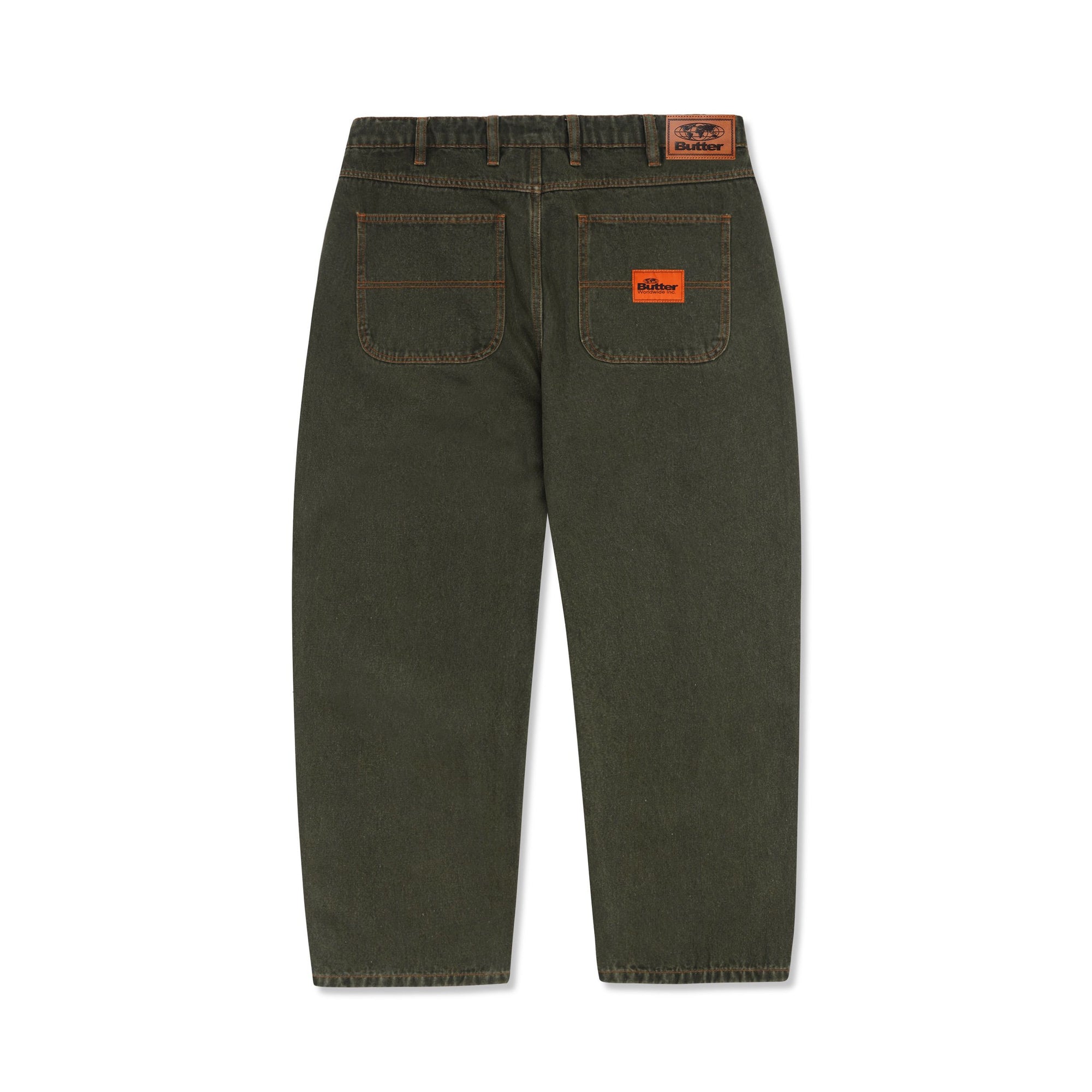 Butter Goods: Santosuosso Denim Jeans, Dark Army Wash | Beyond Skate