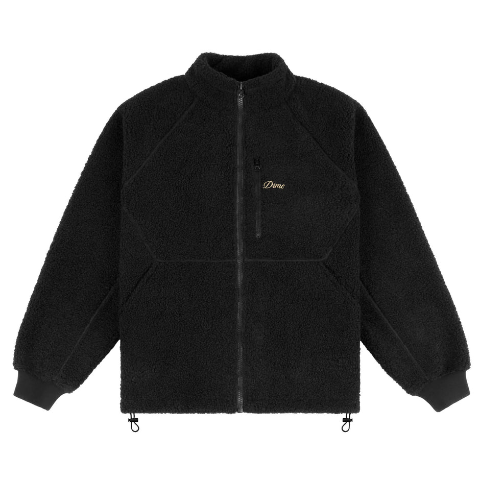 Polar Fleece Sherpa Zip Jacket