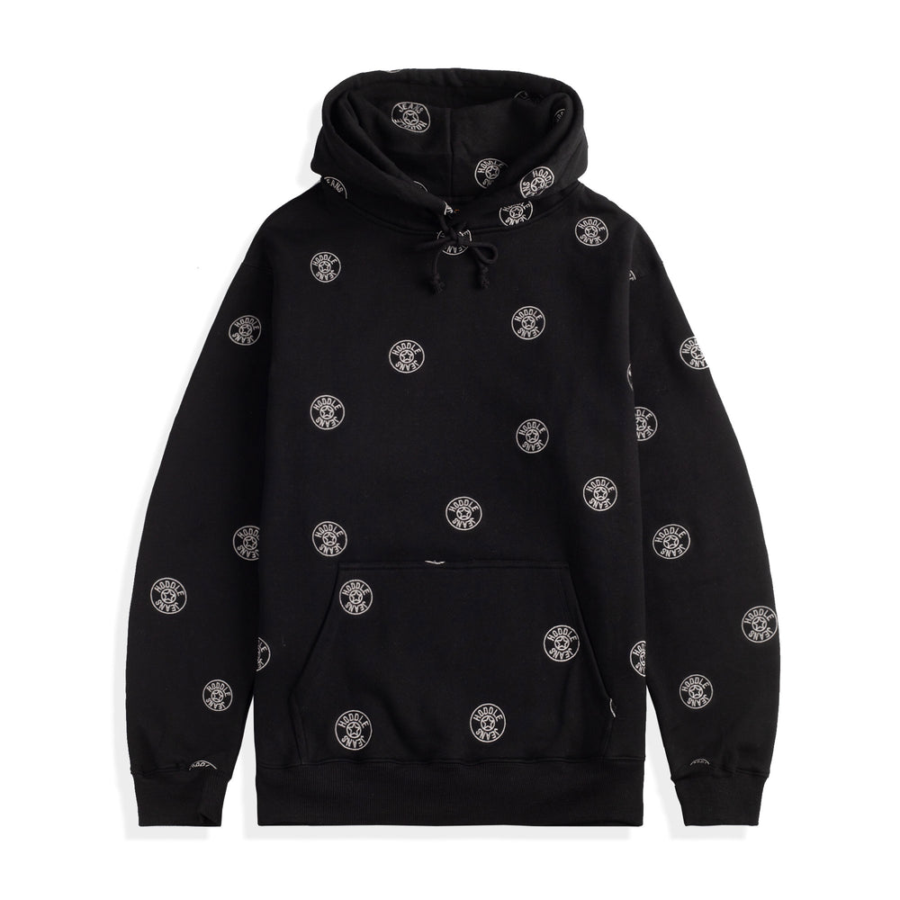 Hoddle: Hoddle Jeans Dot Logo Hoodie, Black | Beyond Skate