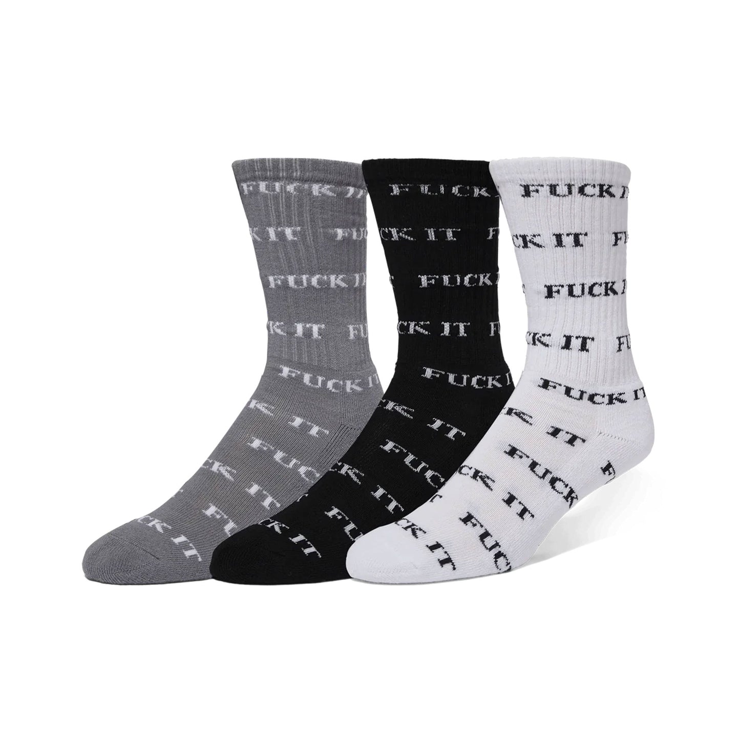 Fuck It 3 Pack Socks