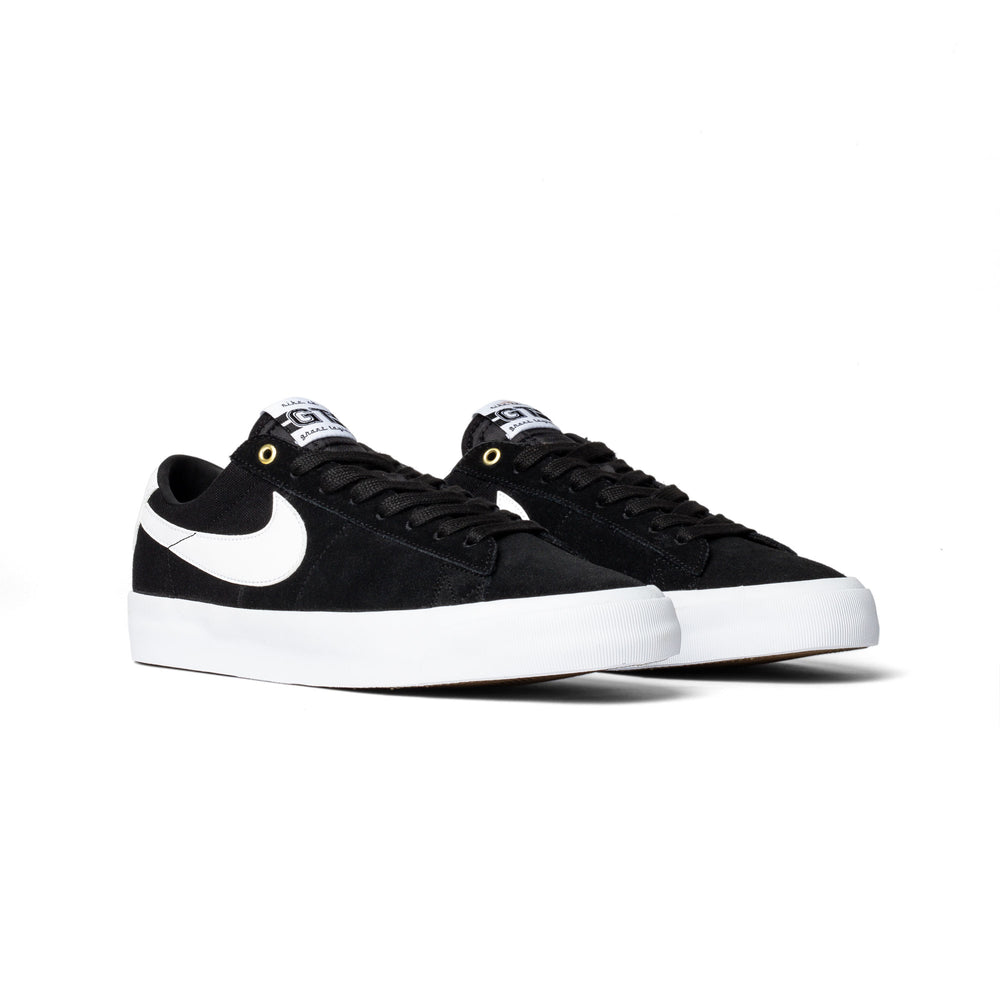 Nike sb best sale blazer low black