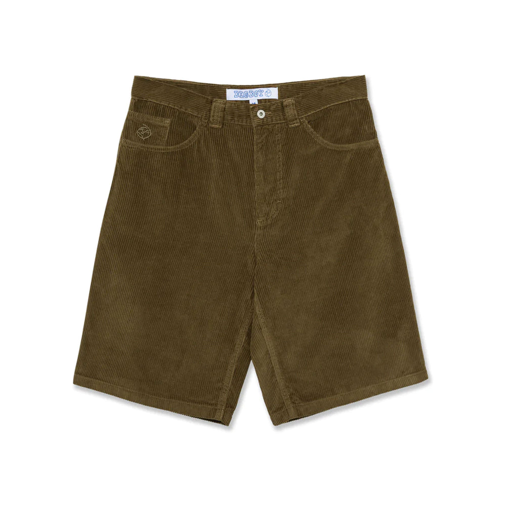 Polar Skate Co: Big Boy Cord Shorts, Brass | Beyond Skate