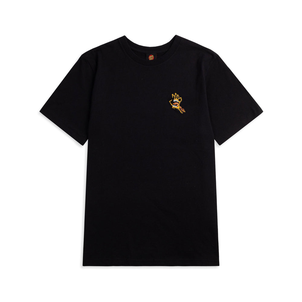 Santa Cruz Os Bone Hand Cruz T Shirt Youth Black Beyond Skate