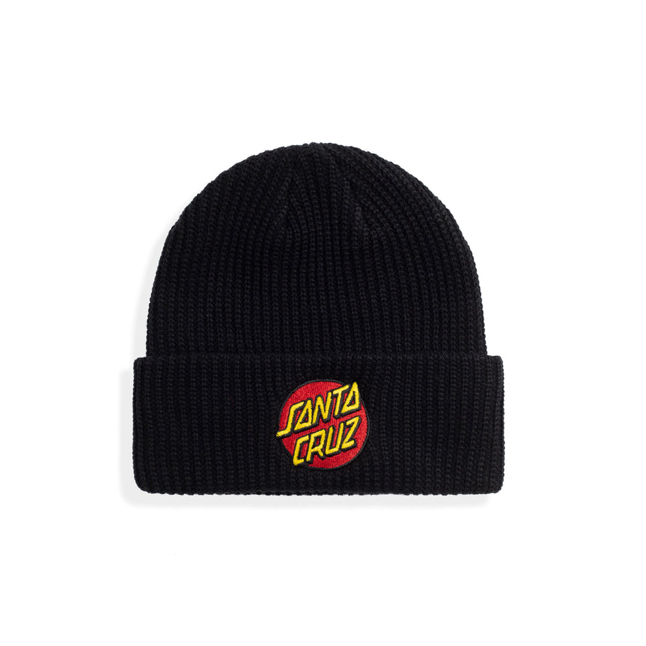 Classic Dot Patch Beanie