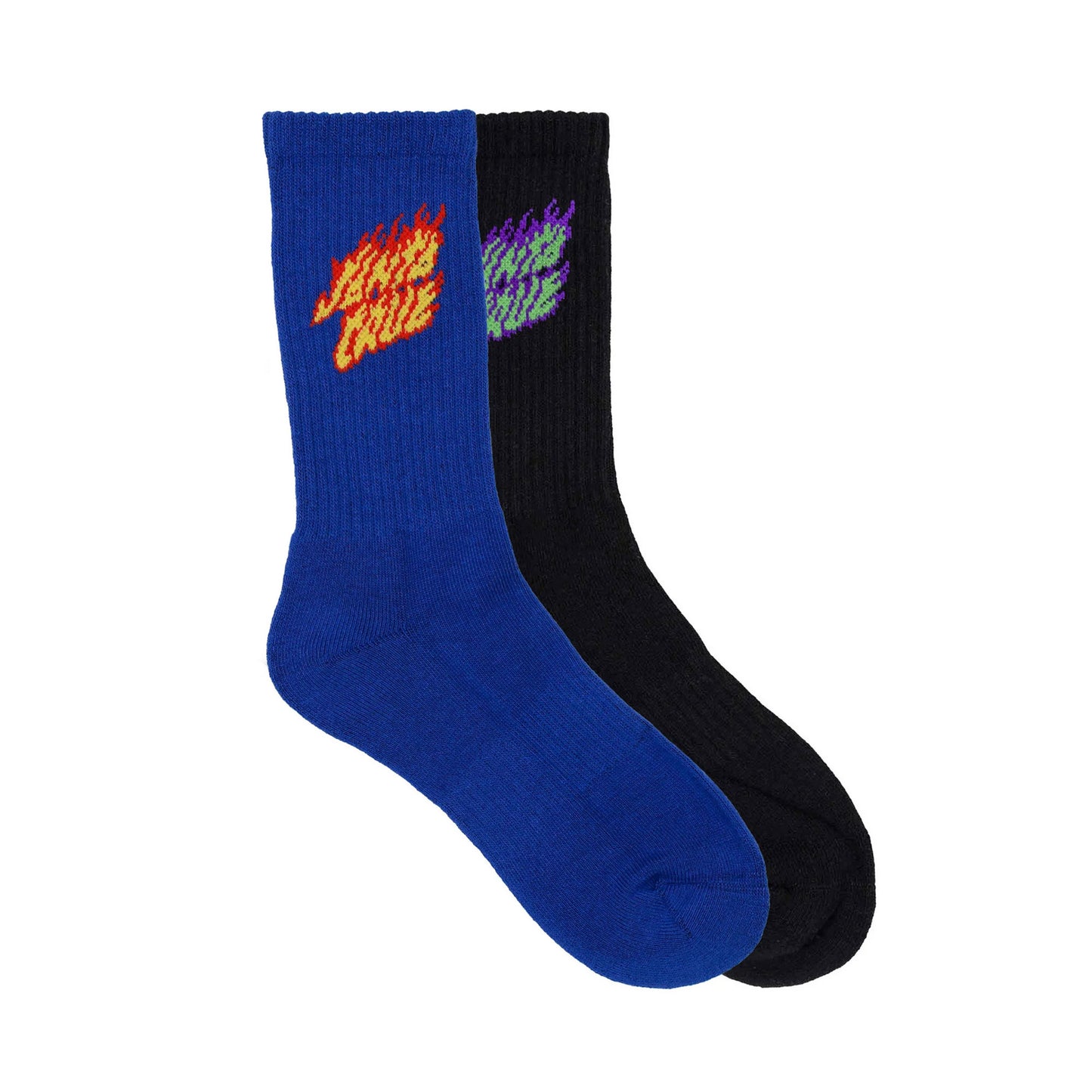 Flaming Stack Crew Socks (Youth)