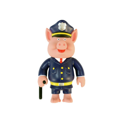 Sargeant Pig And Baton Vinyl Toy