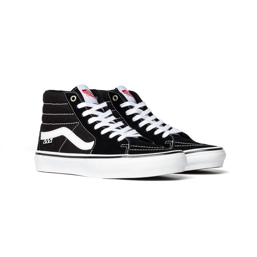 Vans Skate Sk8 Hi Black White Beyond Skate